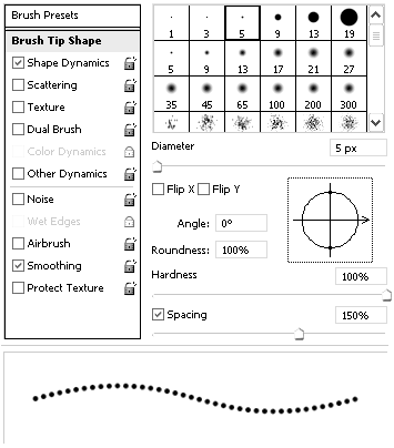 Brush Tip Shape