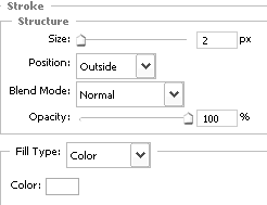 Stroke Setting